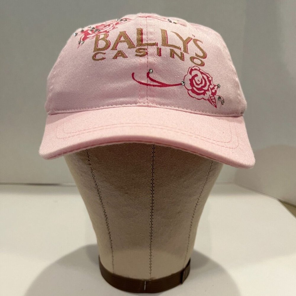 Bally's Casino Las Vegas Pink Dad Hat, Adjustable Clean Adult Size